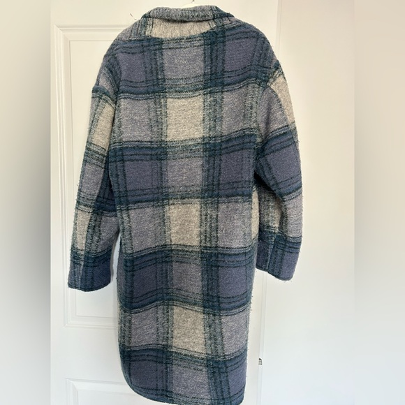 Isabel Marant blue Gabriel coat, size FR 38, cult favourite two years ago - Picture 6 of 8